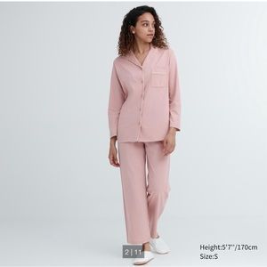 UNIQLO Pajamas AIRism (medium, pink)